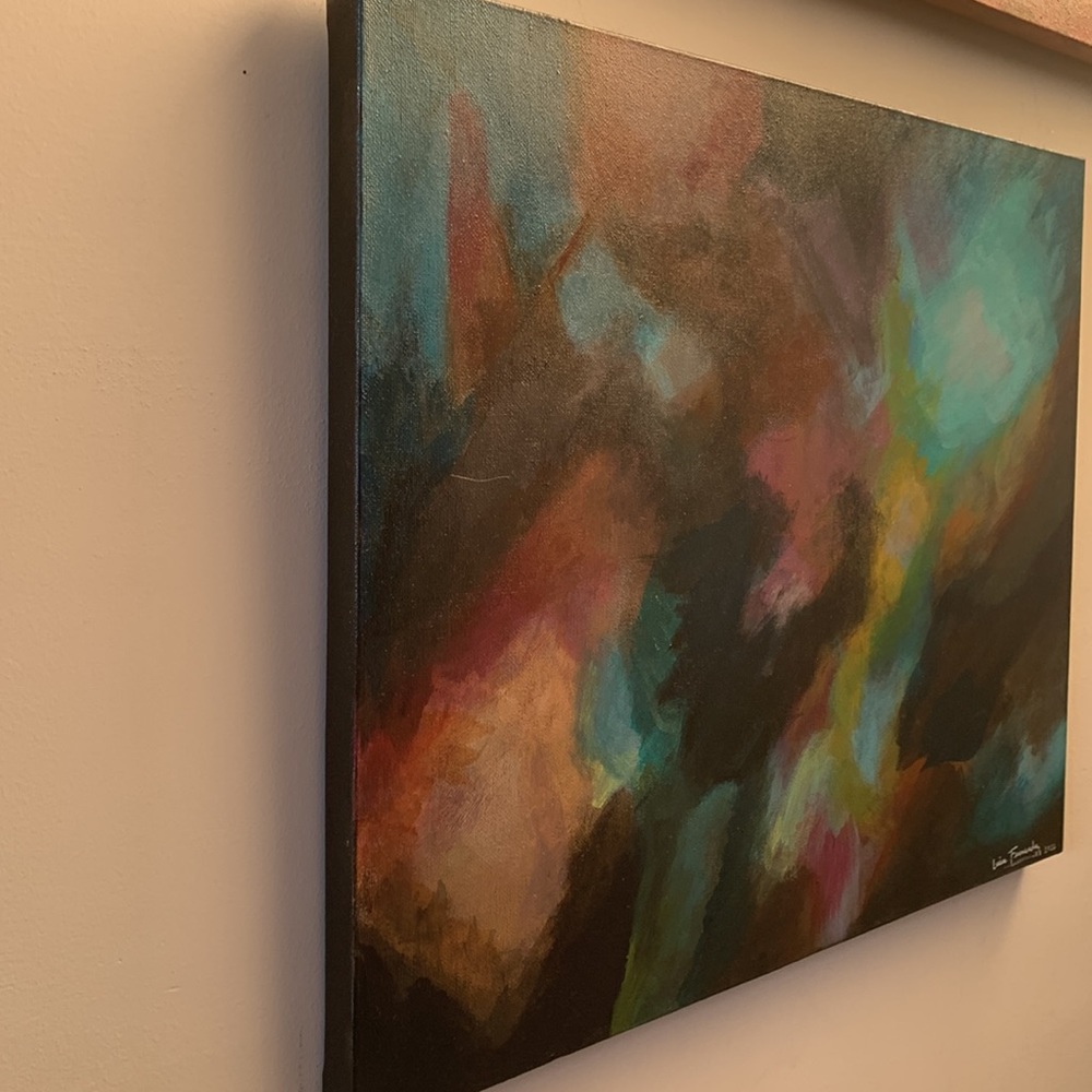 Original Abstract painting “The Multiverse “ The Luisa Fernanda collection - Picture 6 of 6